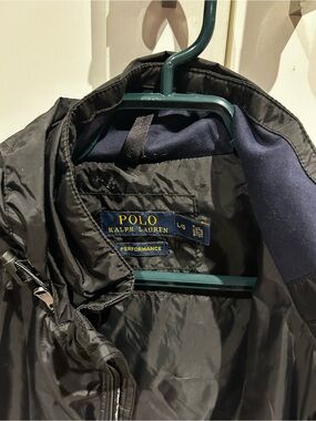 Polo by Ralph Lauren Black Performance Shell Jacket